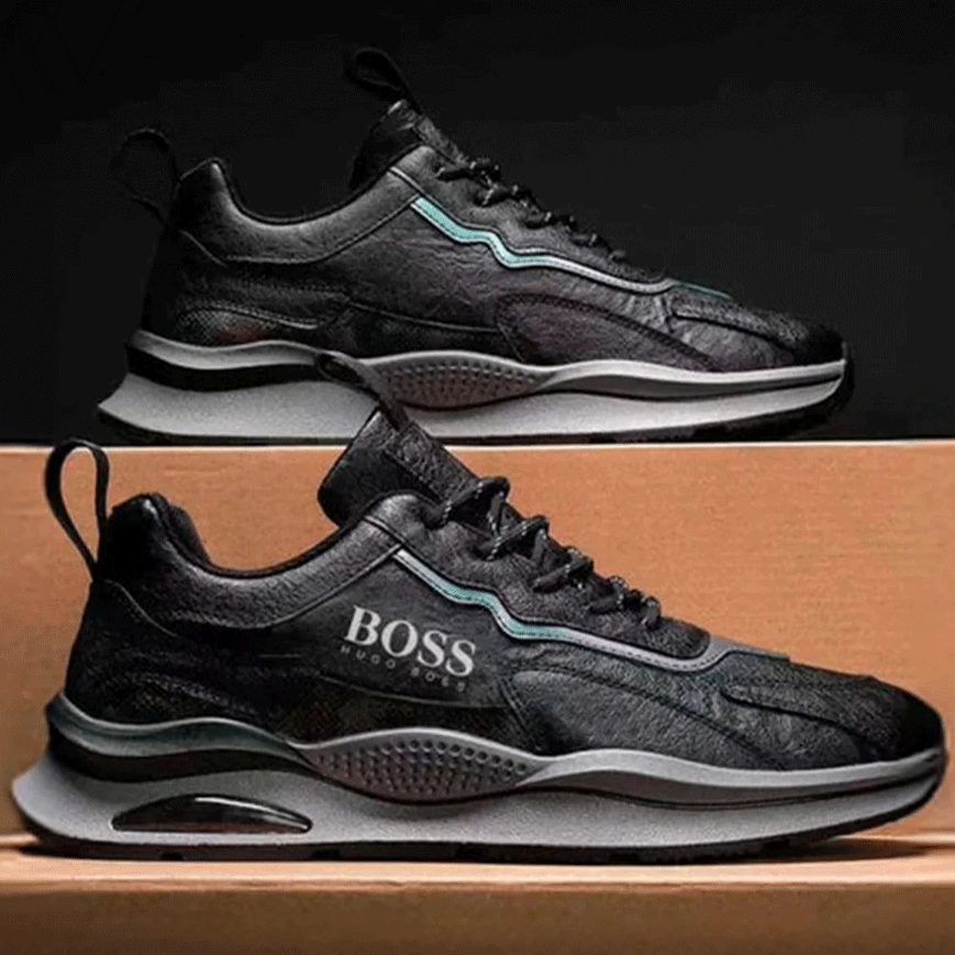 Premium Men’s Sneakers Βоƨƨ Essential + Free Classic Watch